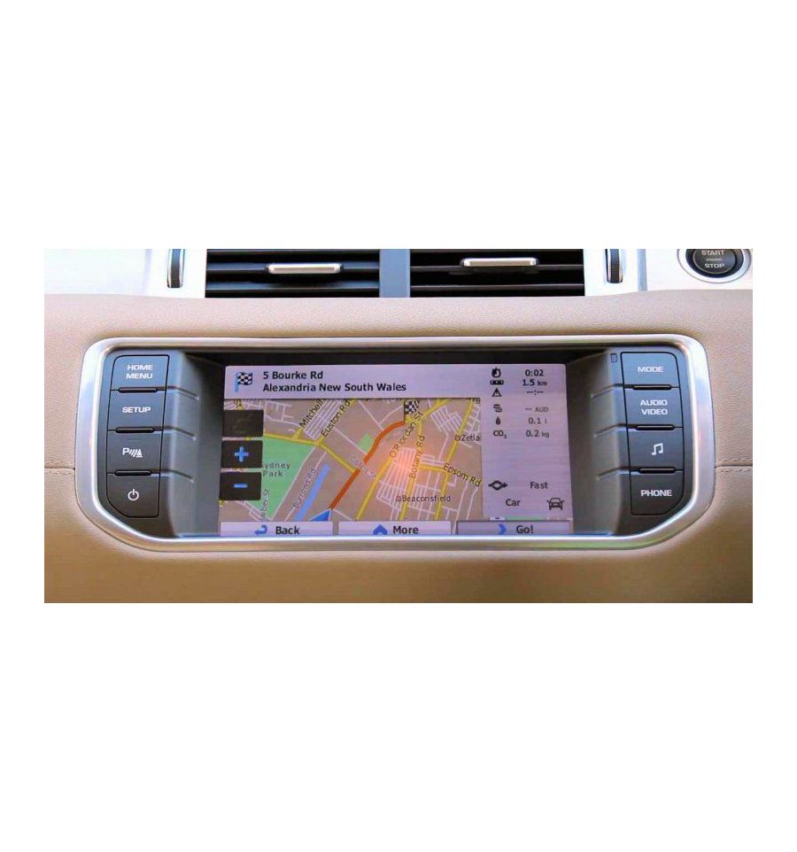 GPS navigation upgrade for Land Rover with touchscreen version 3.0 and3.1