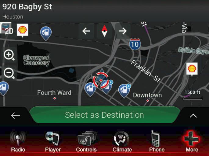 Fiat Freemont GPS navigation system upgrade for Uconnect 8,4