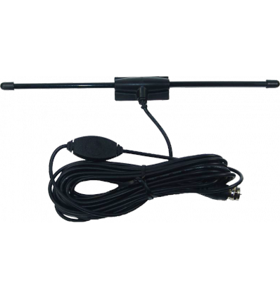 Internal glass mount antenna DVB-T active P5V 