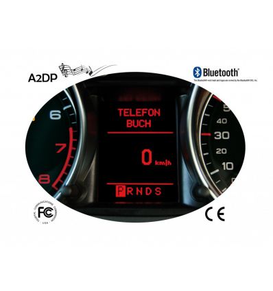 FISCON Vivavoce Bluetooth - Audi "Basic" (miniISO) con navigazione BNS 4.X