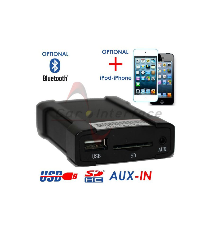 Fiat Connect Nav+ Interfaccia USB / SD / AUX Xcarlink