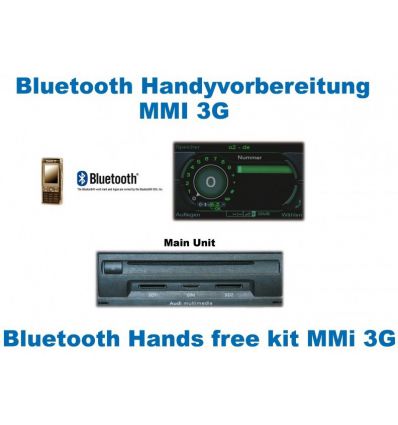 Vivavoce Bluetooth per MMI 3G Audi A4 8K, A5 8T, Q5 8R "Bluetooth Only" Attivatore incluso