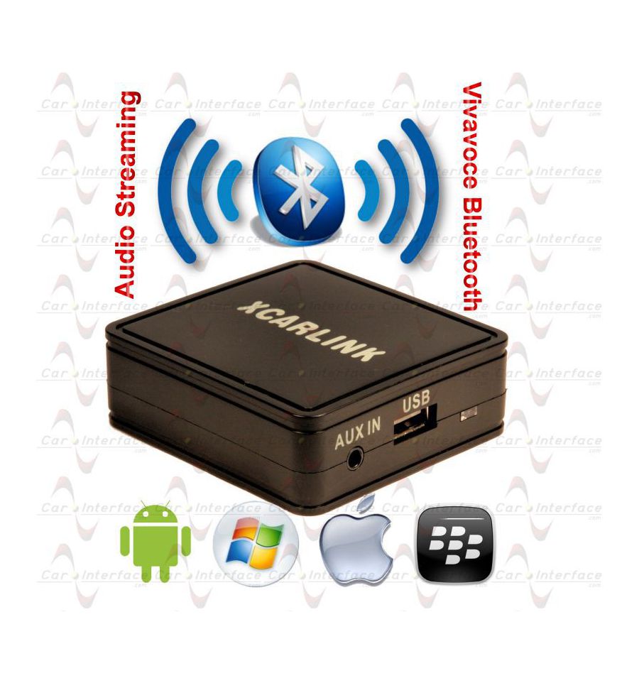 Citroen RD4 CAN Wireless Bluetooth Streaming Handsfree Interface