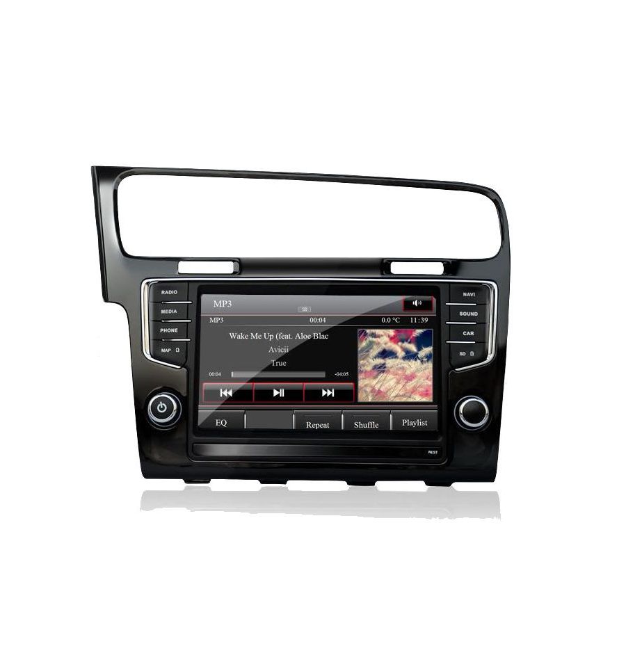Volkswagen Golf 7 (5G) GPS navigation system upgrade for Composition