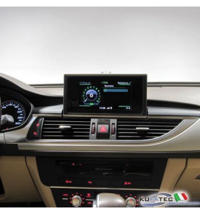 Kufatec Vivavoce Bluetooth - Audi A6 4G A7 4G con RMC Radio Basic - "Bluetooth Only"