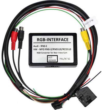 Reverse camera input (A/V input) interface for MFD2/RNS2 (16:9) Volkswagen