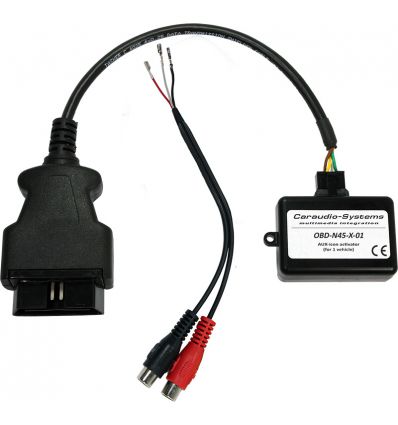 AUX-icon activator Mercedes Comand APS NTG4, Audio 20 NTG4, Comand Online NTG4.5 and Audio 20 NTG4.5