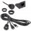 HDMI + USB panel or flush mount, cable lenght 2mt