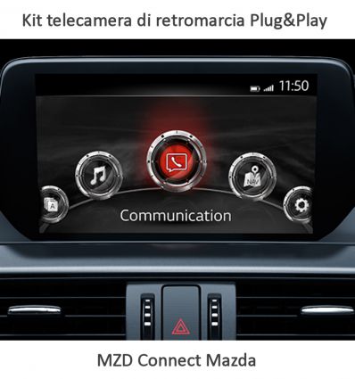 Rear camera Plug&Play kit for Mazda 6 2014 