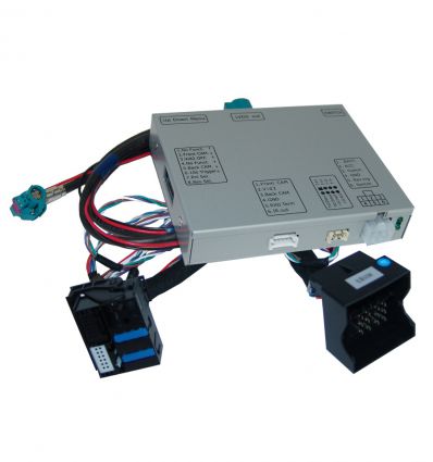 Video interface with Rear and front camera inputs for NBT Business/Professional BMW (APIX)