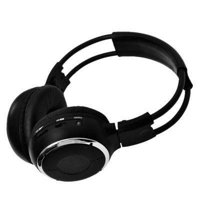Wirelss stereo headphones, 2 IR channels
