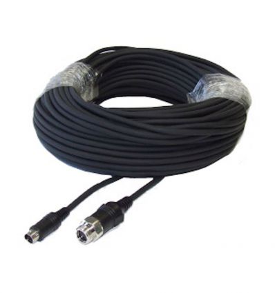 Rear-view camera extension cable 20m long