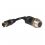 Rear-view camera or front camera extension cable 10 cm long