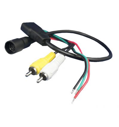 Cavo adattatore per retrocamera 4pin mini DIN-RCA