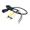 Rear-view camera adaptor cable 4pin bush to RCA