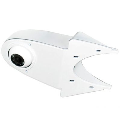 VOLKSWAGEN Crafter Retrocamera sferica con supporto bianco, CCD e LED