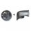 Ball-shape rear-view camera with holder, CCD, LEDs, audio for vans without round edge