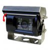 Retrocamera con supporto esterno, otturatore elettronico, 18 LED IR