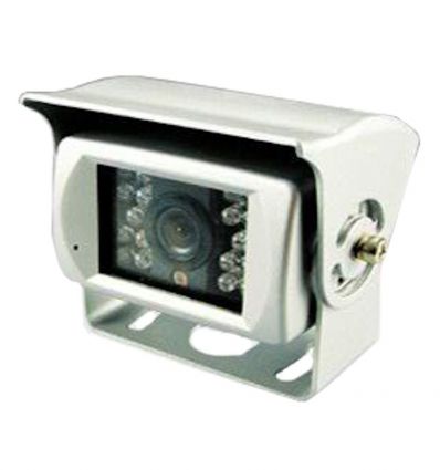 Mount-on shutter camera with 18 IR LEDs, microphone