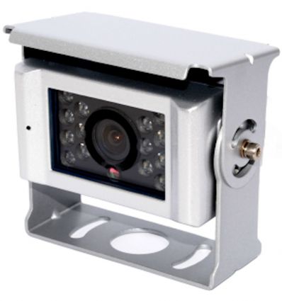 Mount-on shutter camera with 14 IR LEDs, microphone