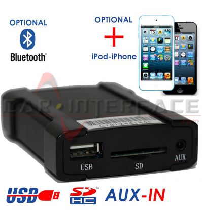 Honda Clarion USB / SD / AUX Interface Xcarlink
