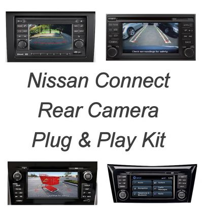 Rear camera Plug&Play kit for Nissan Connect