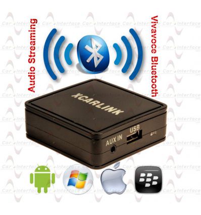 MINI Interfaccia Vivavoce Bluetooth e Streaming Audio (pin piatti)