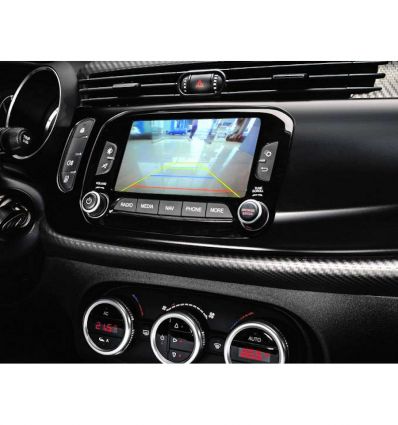 Alfa Romeo Uconnect 6,5" front and rear camera inputs video interface