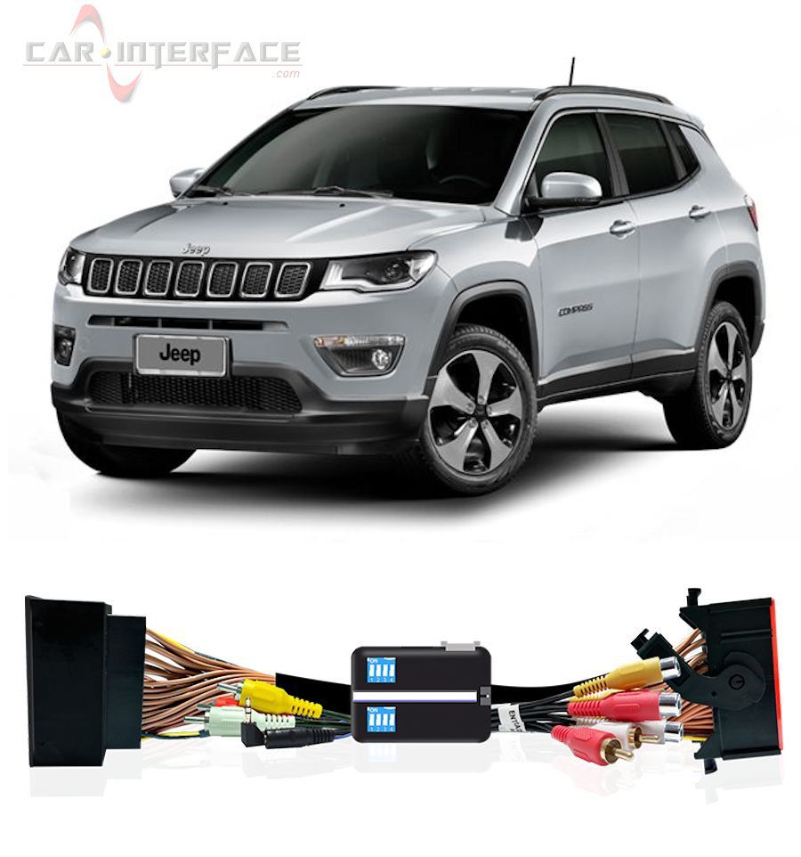 Jeep Compass MY2017 Uconnect 8,4" video interface front camera input