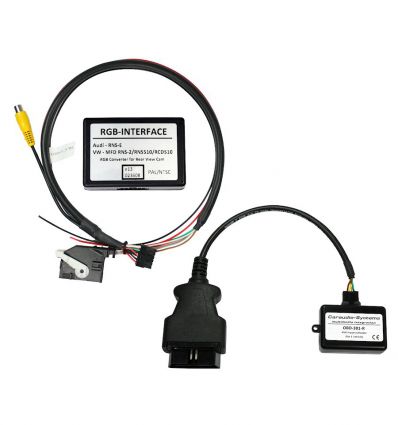 Interfaccia telecamera retromarcia + OBD coder per Volkswagen RNS315 RNS510 RNS310 RCD510