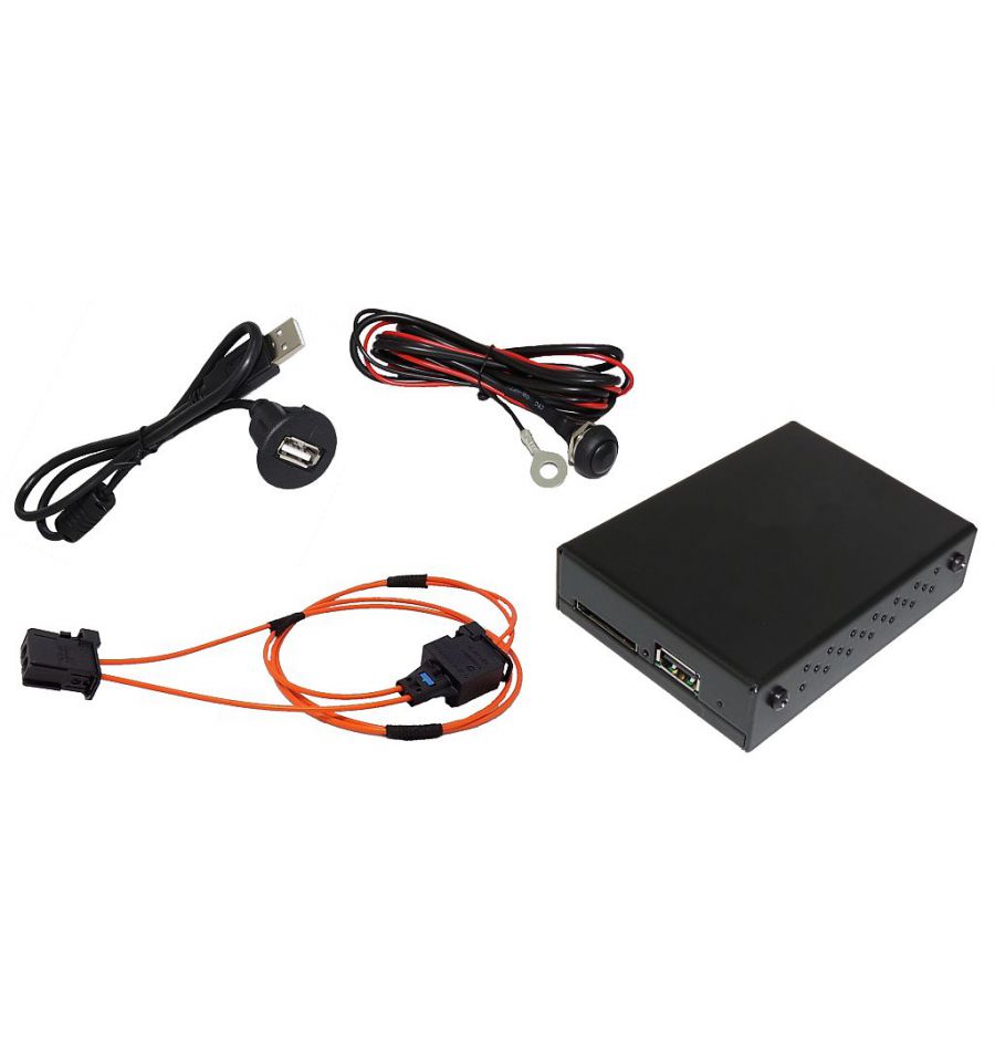 Interface / adaptateur Bluetooth + USB + SD + AUX IN pour Audi avec MMI 2G  High (MOST)