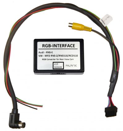 VOLKSWAGEN MFD1 Reverse camera input (A/V input) interface