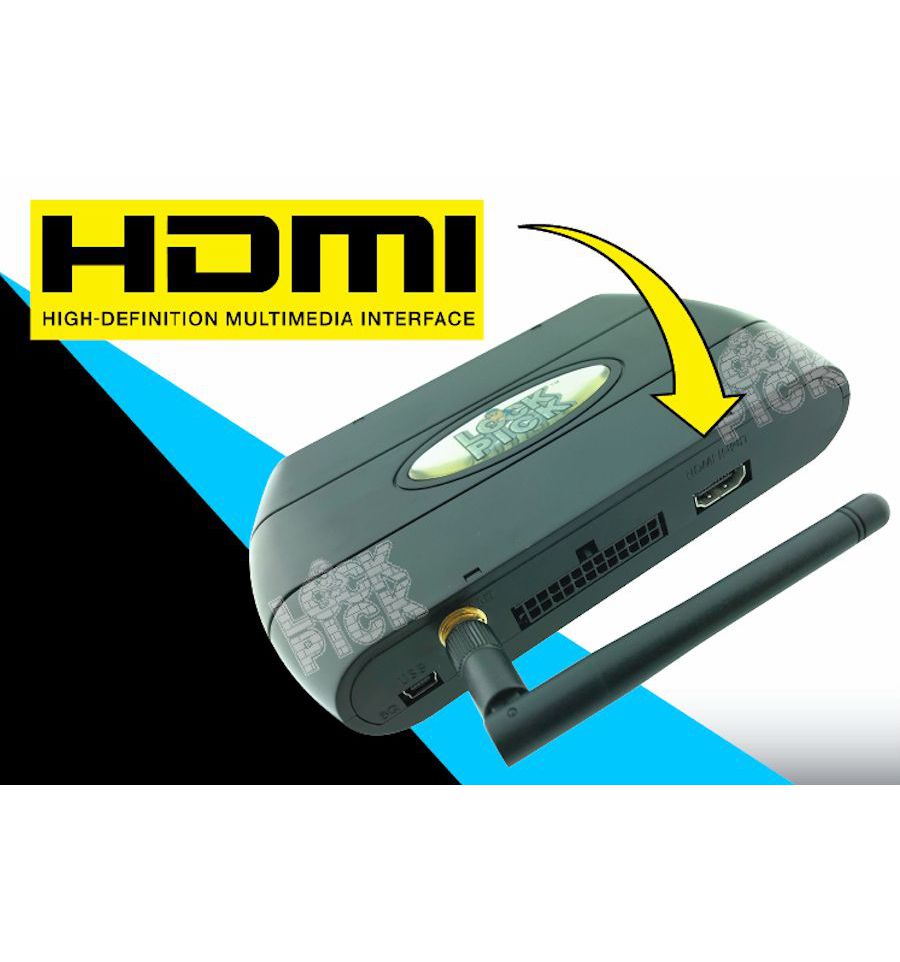 Fiat Freemont Uconnect Lockpick Air V1 HDMI WiFi Streaming Interface