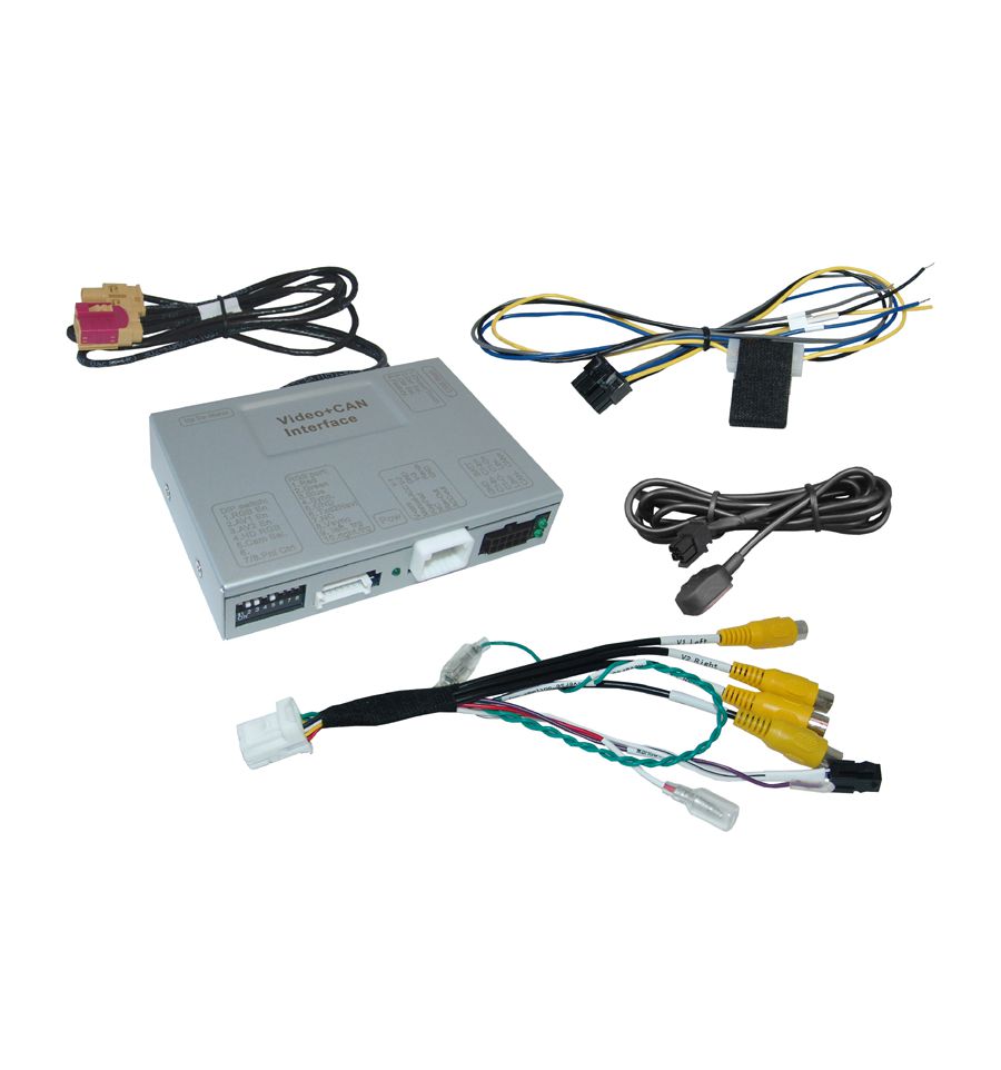 MERCEDES NTG6 MBUX Comand Online rear and front camera input video