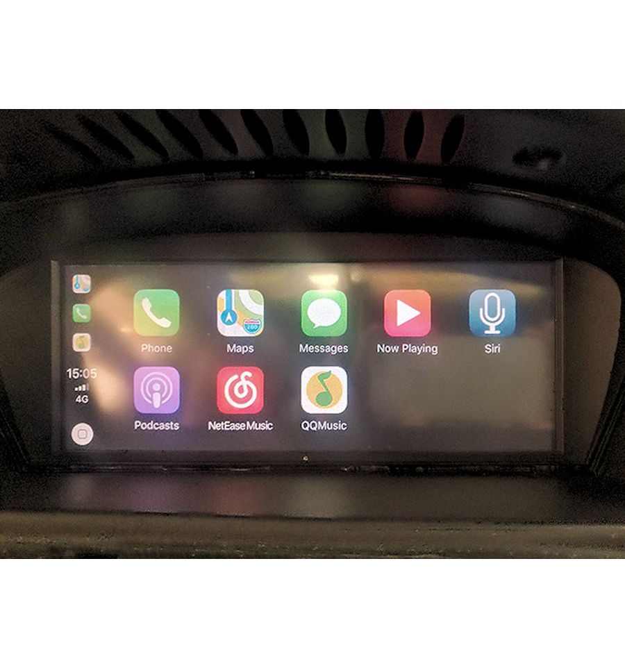 CarPlay integration interface for BMW CCC Business / Professional navigation systems