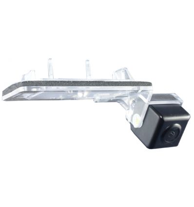 Skoda Retrocamera integrata alla luce targa con linee guida per Skoda Octavia II dal 2011