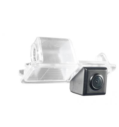 Skoda Retrocamera integrata alla luce targa con linee guida per Skoda Superb 2