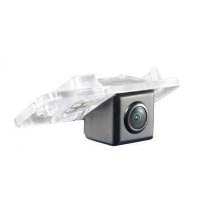 Audi CI-VS3-AU21 Rear-view camera exchange license-plate illumination with guide-lines and warm-white LED