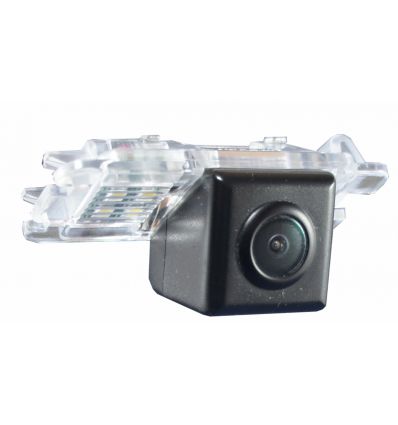 FORD CI-VS3-FO21 Rear-view camera exchange license-plate illumination with guide-lines and warm-white LED