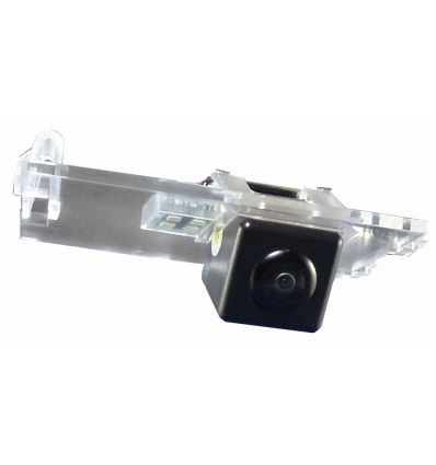 JEEP CI-VS3-JE21W Retrocamera su luce targa con LED bianco freddo e linee guida