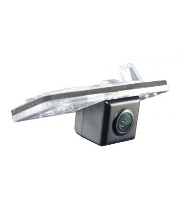 PORSCHE Panamera Retrocamera su luce targa con LED bianco caldo e linee guida
