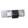 SKODA Octavia 2 Retrocamera su luce targa con LED bianco caldo e linee guida