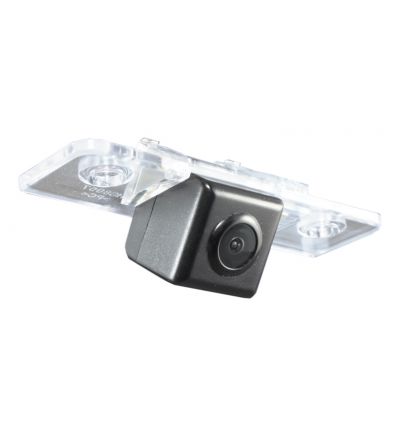 SKODA Octavia 2 Retrocamera su luce targa con LED bianco freddo e linee guida