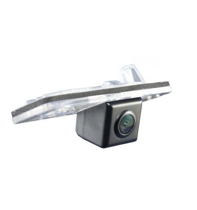 SKODA Superb station wagon Retrocamera su luce targa con LED bianco freddo e linee guida