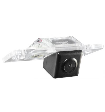 SKODA Yeti Rear-view camera exchange license-plate light, guidelines and warm-white LED