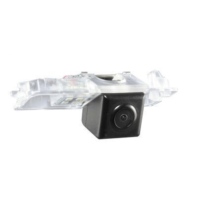 SKODA Superb 2 Retrocamera su luce targa con LED bianco caldo e linee guida
