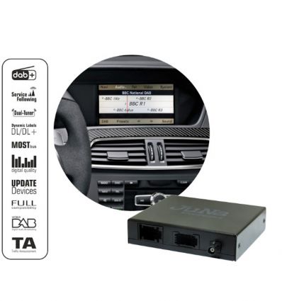 Digital DAB/DAB+ Dual tuner for factory NTG 4.5/4.7 Mercedes