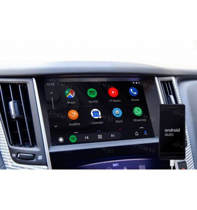 Infiniti Q50 Q60 Q50L QX50 CarPlay and Android Auto integration interface