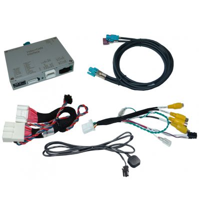 Renault Easy Link video interface with rear and front camera input