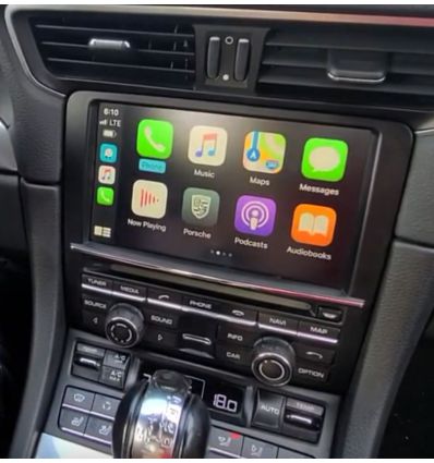 CarPlay and Android Auto integration interface for Porsche PCM 3.1